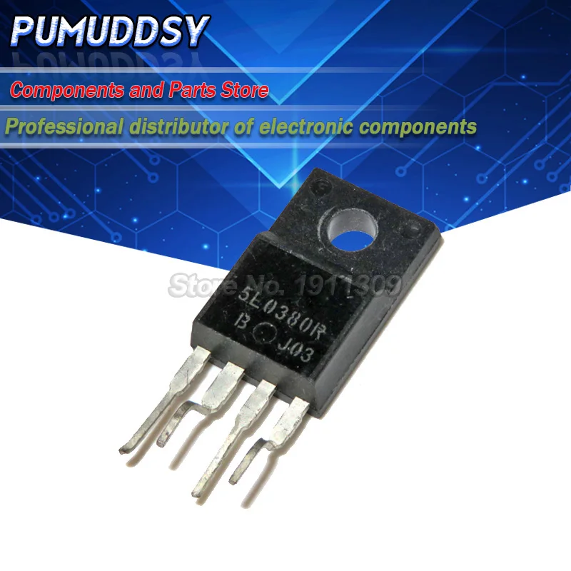 5 шт 5L0380R TO220F-4 KA5L0380RYDTU TO220 KA5L0380R транзистор IC | Электронные компоненты и