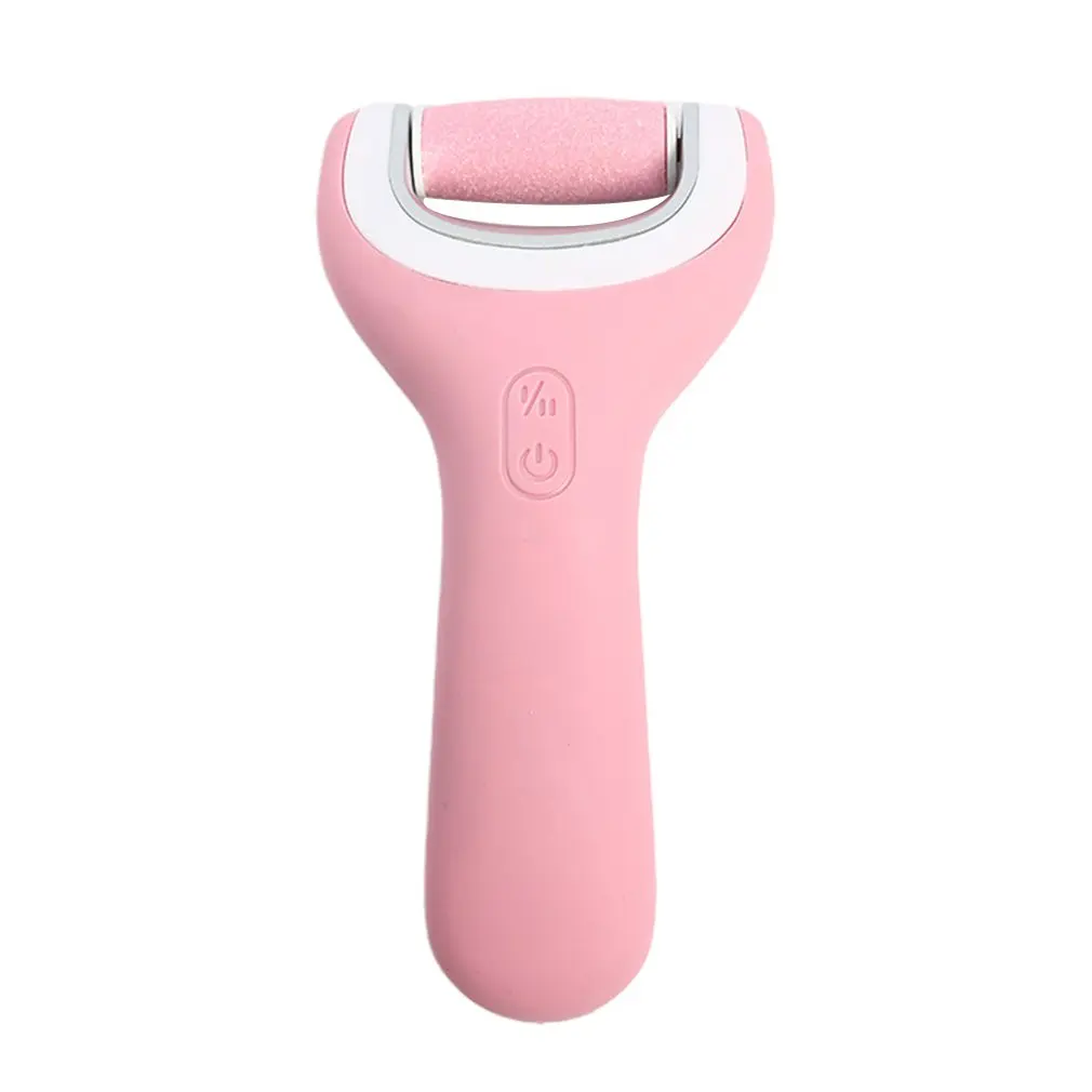 pink USB перезаряжаемые электрические педикюрные инструменты для ухода за ногами инструмент для удаления мозолей ног бархатная гладкая машина для кожи ног - Цвет: pink