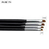 KADS 20Pcs/SET Nail Brush Gel Nail Brush Tilted Head 4 Sizes Available Brushes For Painting Good Quality Gel Brush Nail Brush 3