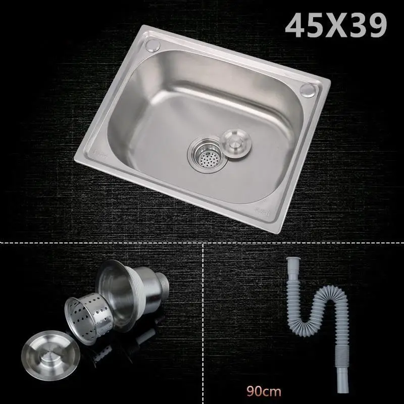 Нержавеющая сталь Evier кухня портативный Lavandino Cucina кухня Lavabo Pia Cozinha Fregadero де Cocina мойка овощей - Цвет: Version M