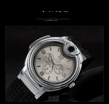 

Fashion Men's Quartz Wrist Watches with Lighter Creative Military Watches Male Clocks Moment Watches Beat Gifts