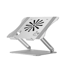  Adjustable Laptop Stand with Cooling Fan Foldable Non-slip Laptop Holder Laptop stand Compatible with 10-17.3 inch Laptop 