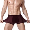 8XL Plus Banboo Fiber Men Underwear Male boxer  Solid Panties Shorts Men's Cotton Underpants Breathable Intimate Man boxers 4pcs ► Photo 2/6