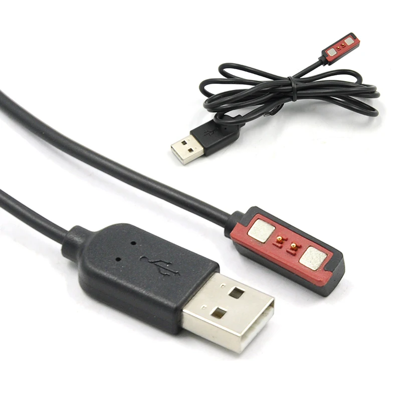 Для Megnetic USB зарядное устройство зарядный кабель для Pebble steel 2 Смарт-часы-используется