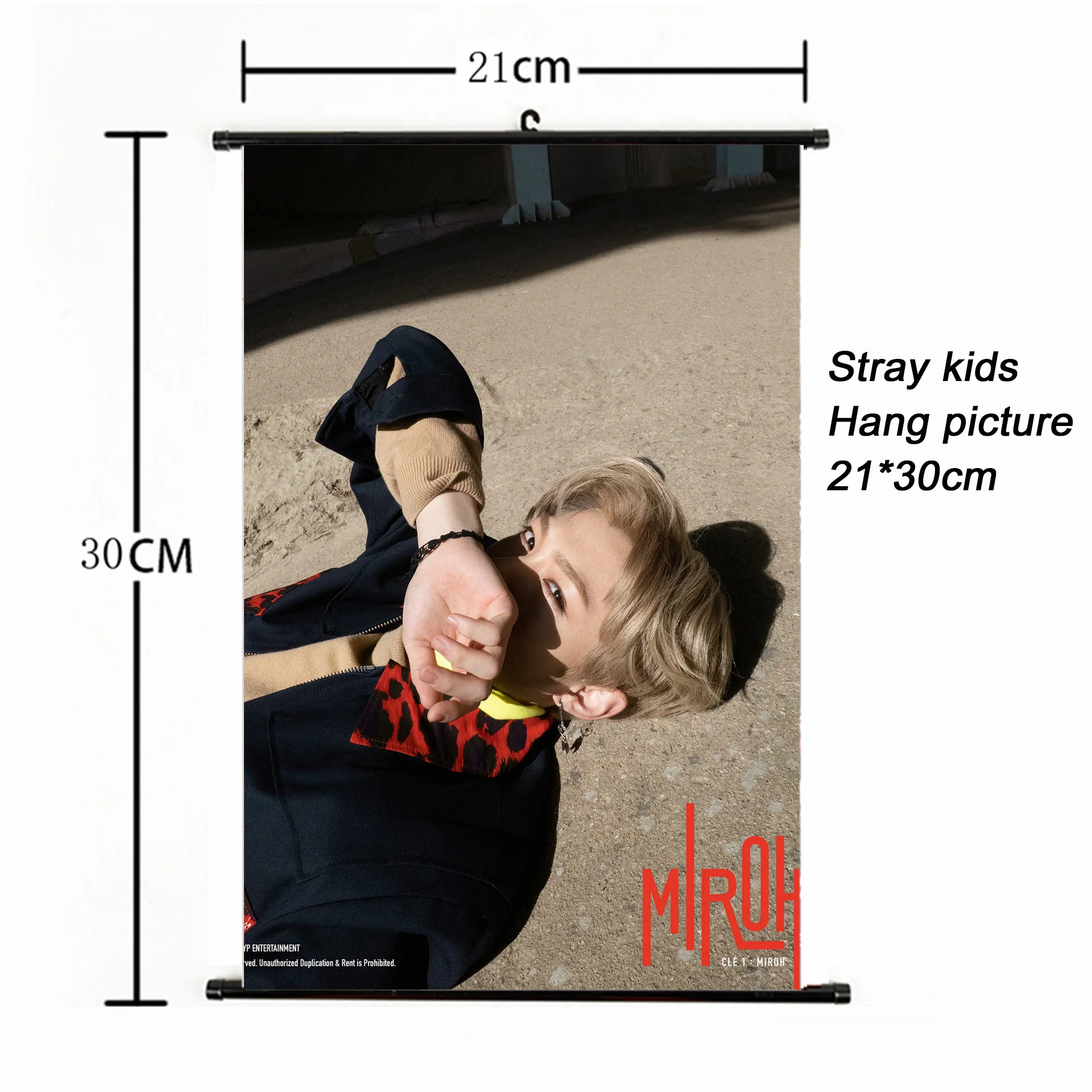 Модный Kpop Stray Kids have picture 21*30 см плакат stray kids MIROH альбом Фотокарта для фанатов Коллекция корейский Канцелярский набор - Цвет: SKD00814