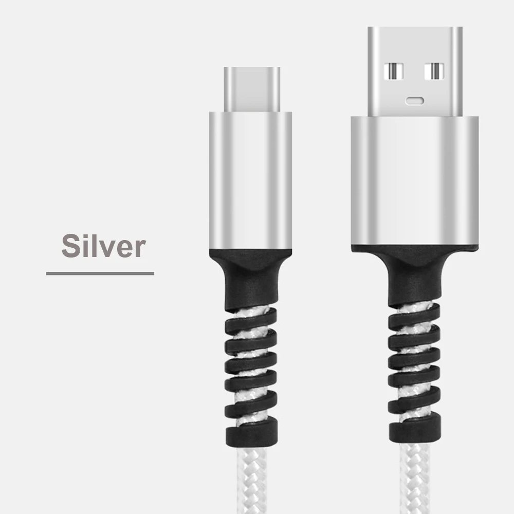 Кабель VIPATEY usb type C USB A-USB-C быстрое зарядное устройство нейлоновый Плетеный для samsung Galaxy S10 S9 Pixel LG V20 Moto Z2 и многое другое