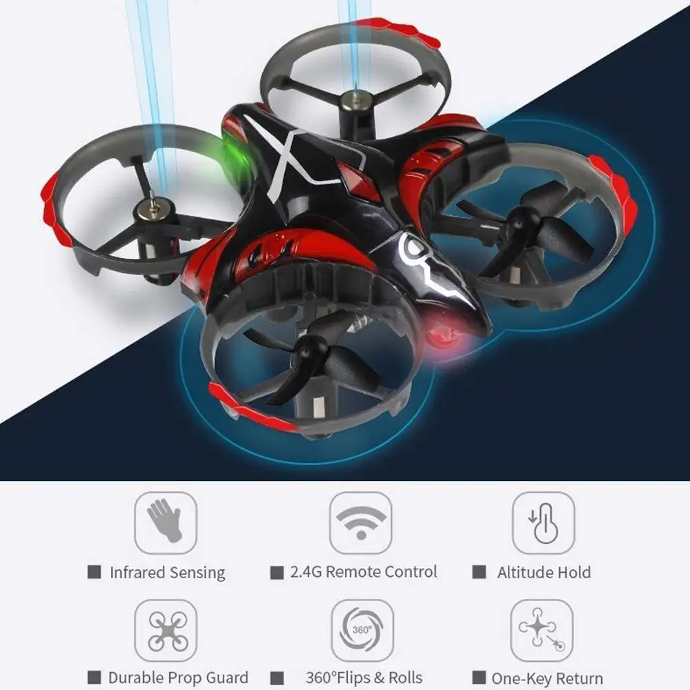 Квадрокоптер JJRC H56 Taichi Радиоуправляемый мини Дрон с инфракрасным датчиком и