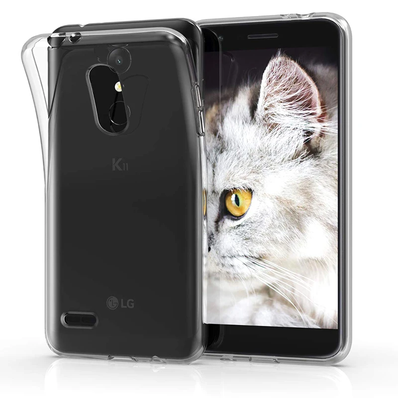 Мягкий чехол из ТПУ для LG K11 Plus 2018 ультра тонкий прозрачный силиконовый защитный с