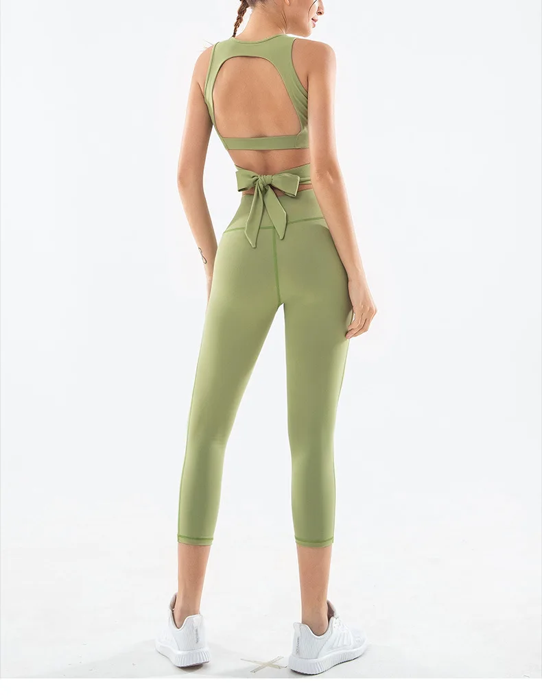 Women's Sports Suit Female Sportswear For Woman Gym Fitness Clothing Women Sport Wear Clothes Sporty 2 Piece Yoga Set Leggings