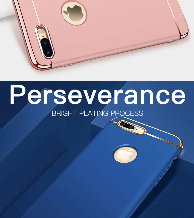 Luxury 360 Full Cover Plating Phone Case For iphone 12 13 11 Pro 6 6s 7 8 Plus 5 5s SE X XS Max XR PC Matte Hard Cover Case Capa iphone se leather case