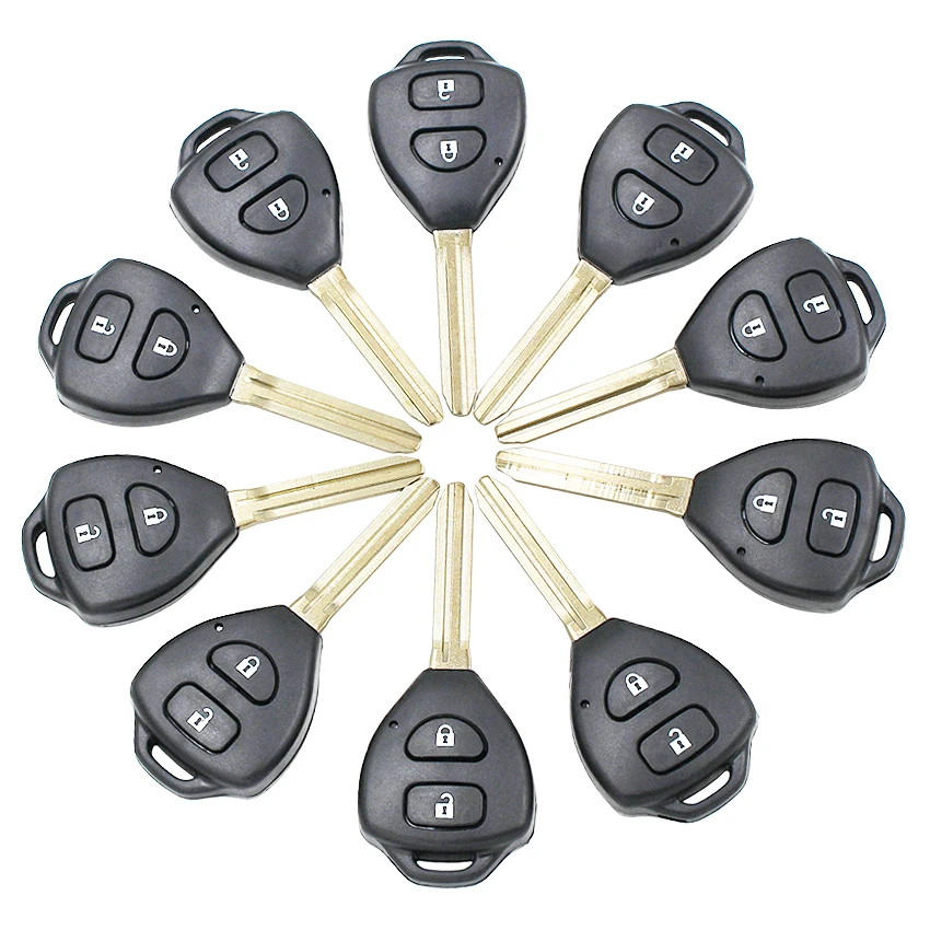 2B/3 кнопки дистанционного ключа 433 МГц, 4D67 чип внутри для Toyota RAV4 Camry Corolla 2006-2010 Европа