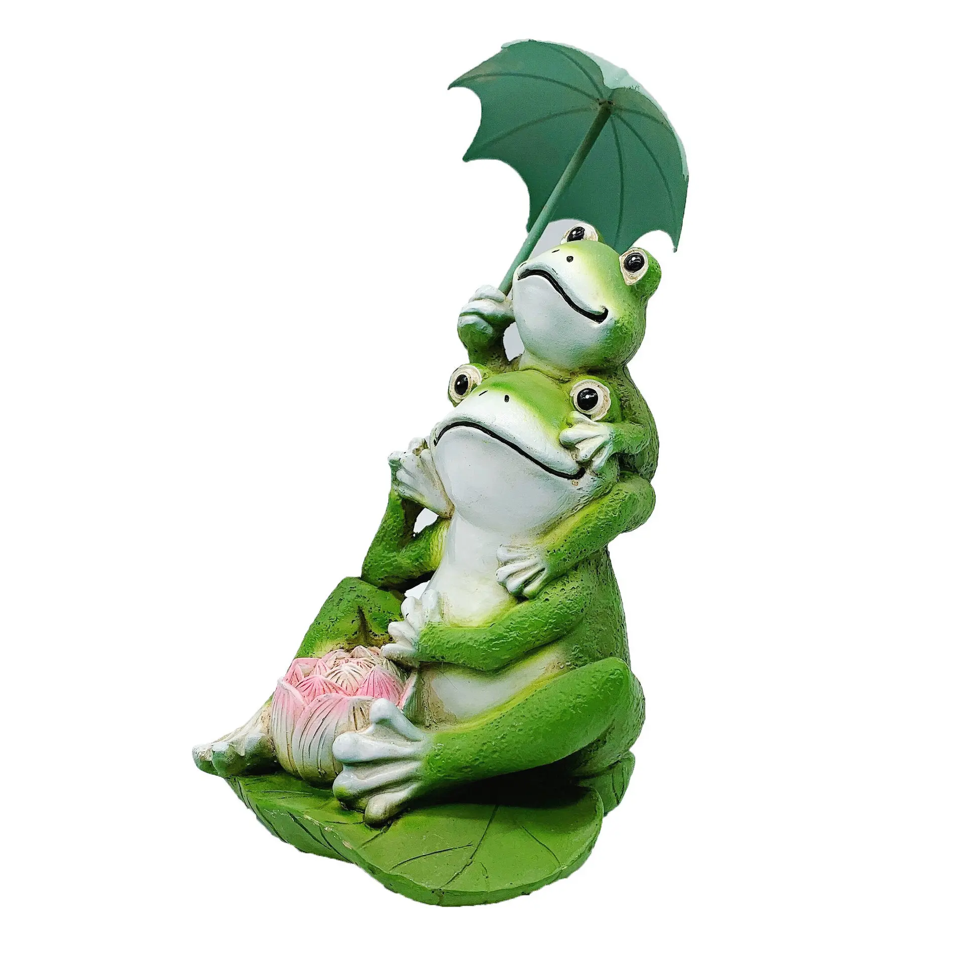 Creativo Cartoon Frog Garden Statue American Country Animal Ornamenti In Resina Decorazioni Da Giardino Fairy Garden Home Decor Agmsyeu