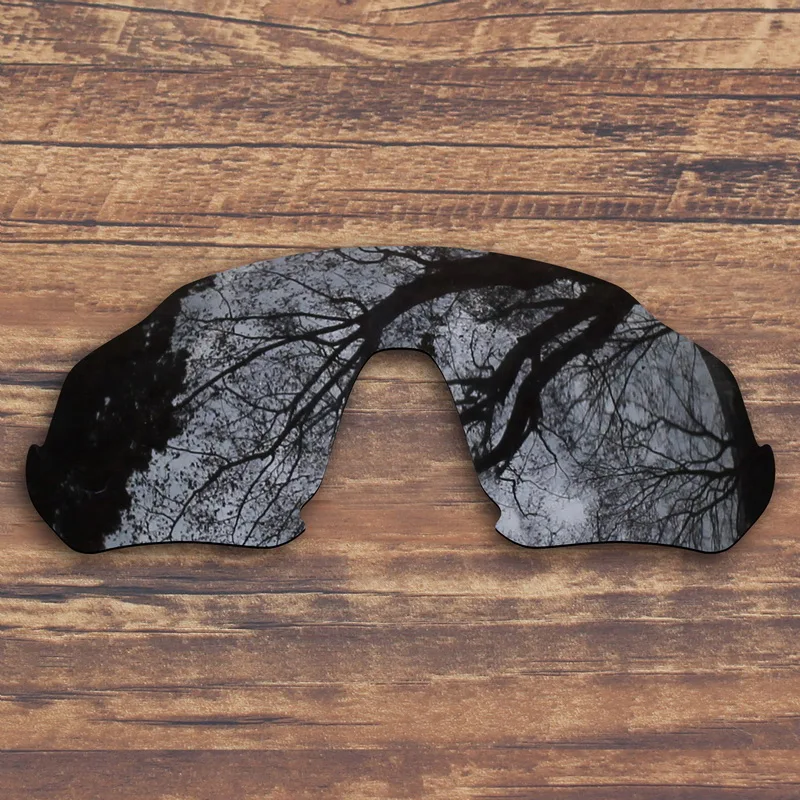 Black ToughAsNails поляризованные Сменные линзы для солнцезащитных очков оокли куртка полета OO9401-несколько вариантов - Цвет линз: Black