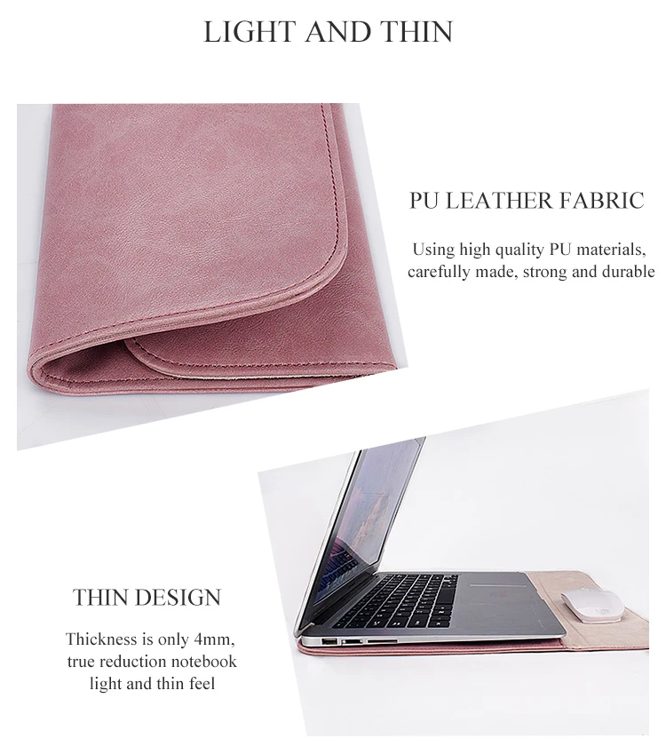 Водонепроницаемый PU кожаный чехол для ноутбука для мужчин и женщин Macbook Pro 13 retina 15 Touch Bar чехол для Xiaomi Mi Air 13,3 15,6