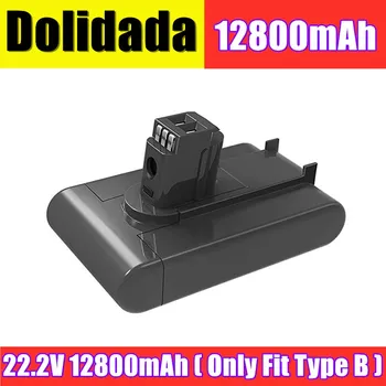 

22.2V 12800mAh ( Only Fit Type B ) Li-ion Vacuum Battery for Dyson DC35, DC45 DC31, DC34, DC44, DC31 Animal, DC35 Animal &12.8Ah