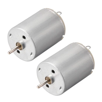 

uxcell DC Motor 5.5V 35000RPM 0.7A Electric Motor Round Shaft for RC Boat Toys Model DIY Hobby 2Pcs