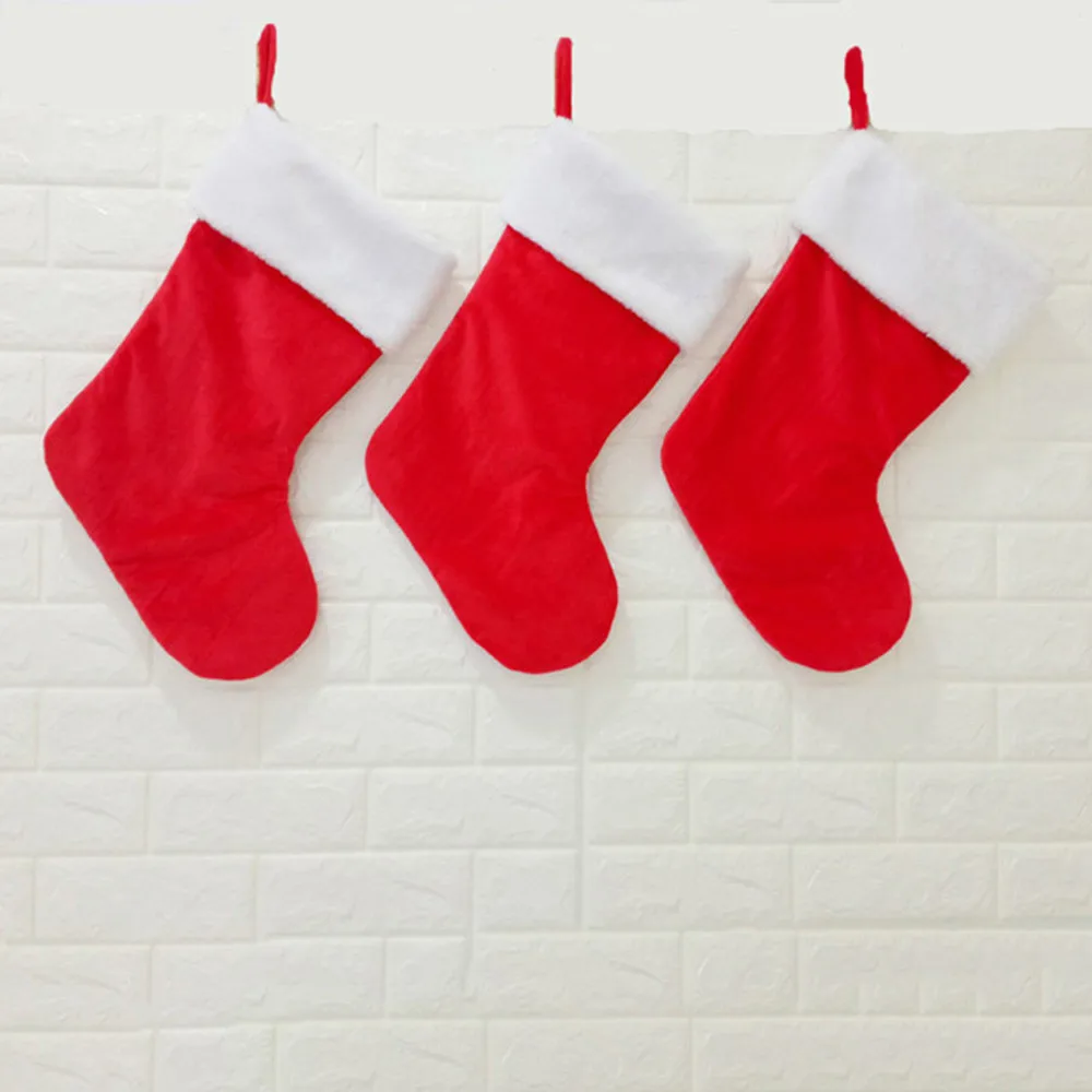 Креативные рождественские чулки, подарки, тканевые носки Санты, Рождественский милый мешок для подарков для детей, каминная елка, Рождественское украшение, A3099