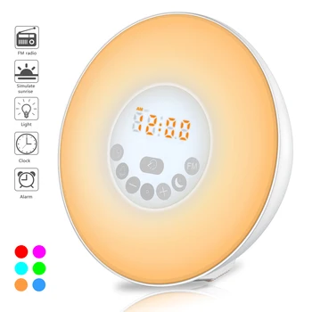 

New Gradual Change Luminance LED Warm Light Morning Wake-up Light