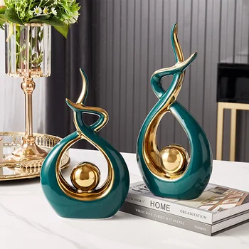 

Home Decoration Accessories for Living Room Christmas Decorations Home Decore Ceramic Desk Decoration Souvenirs Figurines