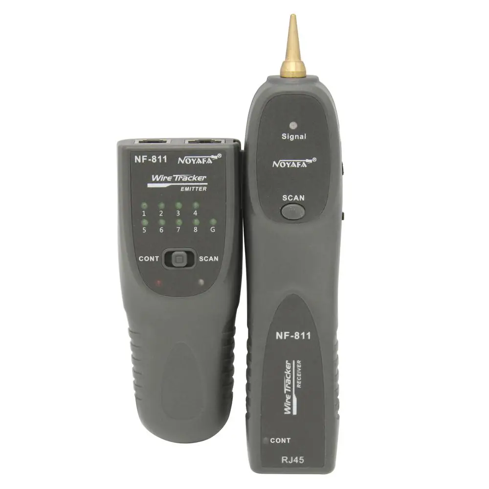Noyafa NF-811 RJ11 RJ45 телефонный проводной кабель тестер неисправностей NF811