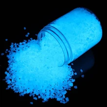 Горшечное растение светящийся камень патио светящиеся камни лужайка аквариум домашний садовый светильник поглощает темные ночные дорожки декоративные гальки