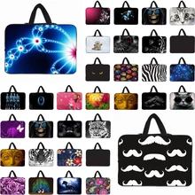 Сумка с ручкой для компьютера, чехол для ноутбука, Неопреновая Пылезащитная сумка для ноутбука Macbook Air 10 10,5 12 13 13,3 14 15 17 дюймов