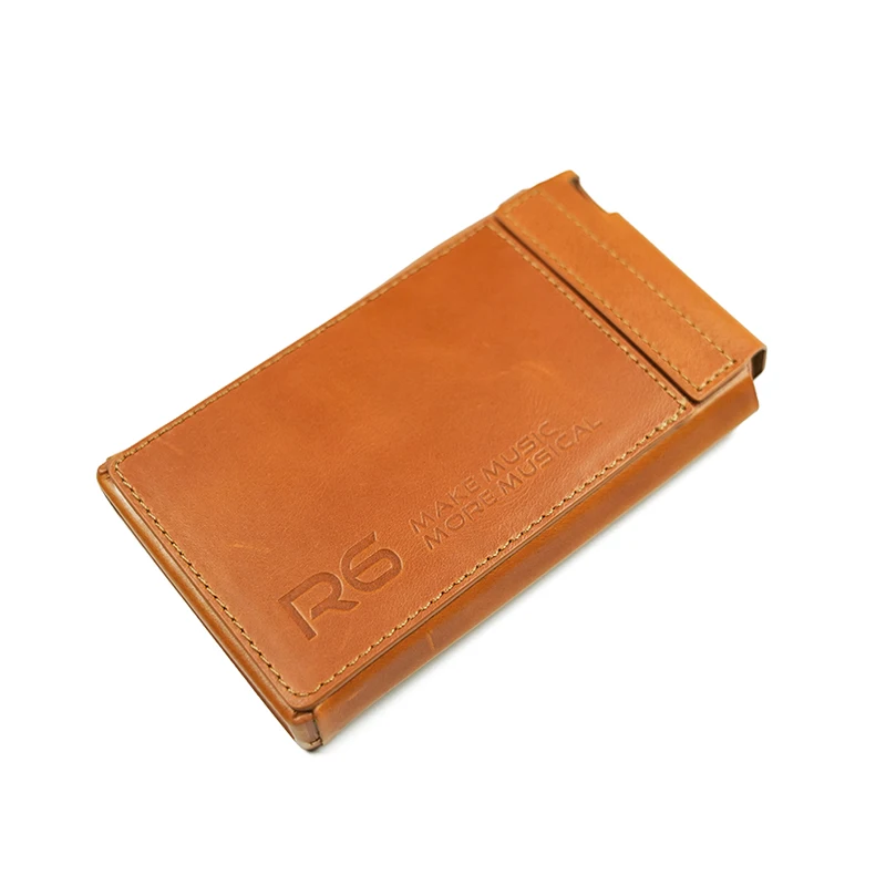 

Leather Case for the new HiBy R6 Portable Music Player USB DAC WIFI MQA MP3 Bluetooth Audio For Android IOS Windows Mac
