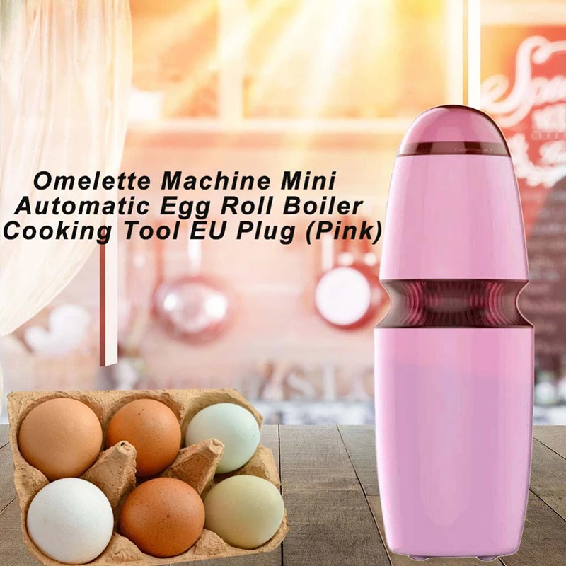 Mini Automatic Sausage Breakfast Maker Omelette Machine Electric Egg Boiler Roll Kitchen Cooking Tool forHome 220V Eu Plug