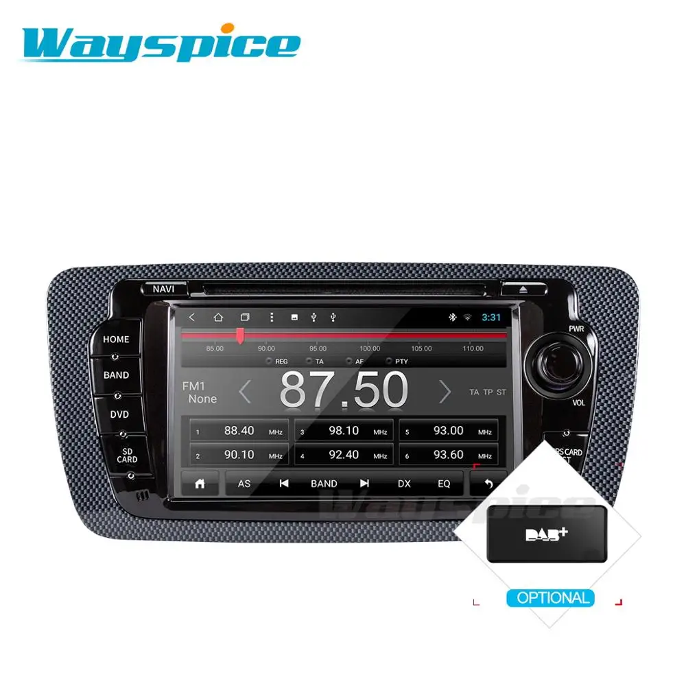 Wayspice android 9,0 T8 автомобильный dvd для Seat Ibiza 6j 2009 2010 2012 2013 радио gps навигации