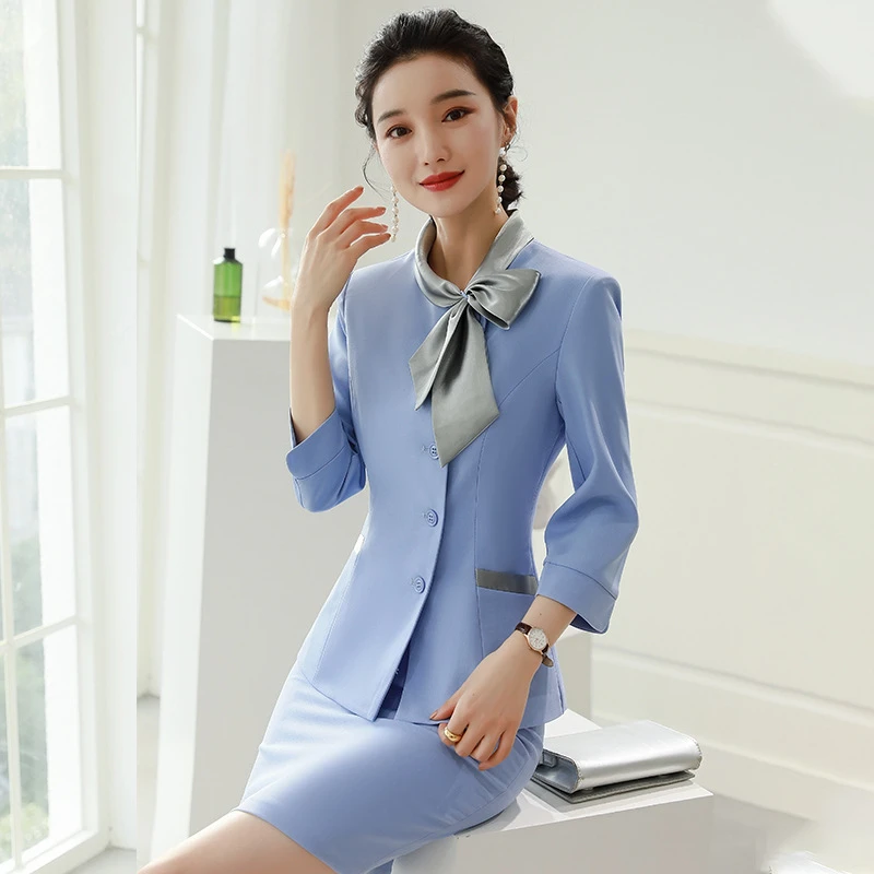 office wear skirt and blouse