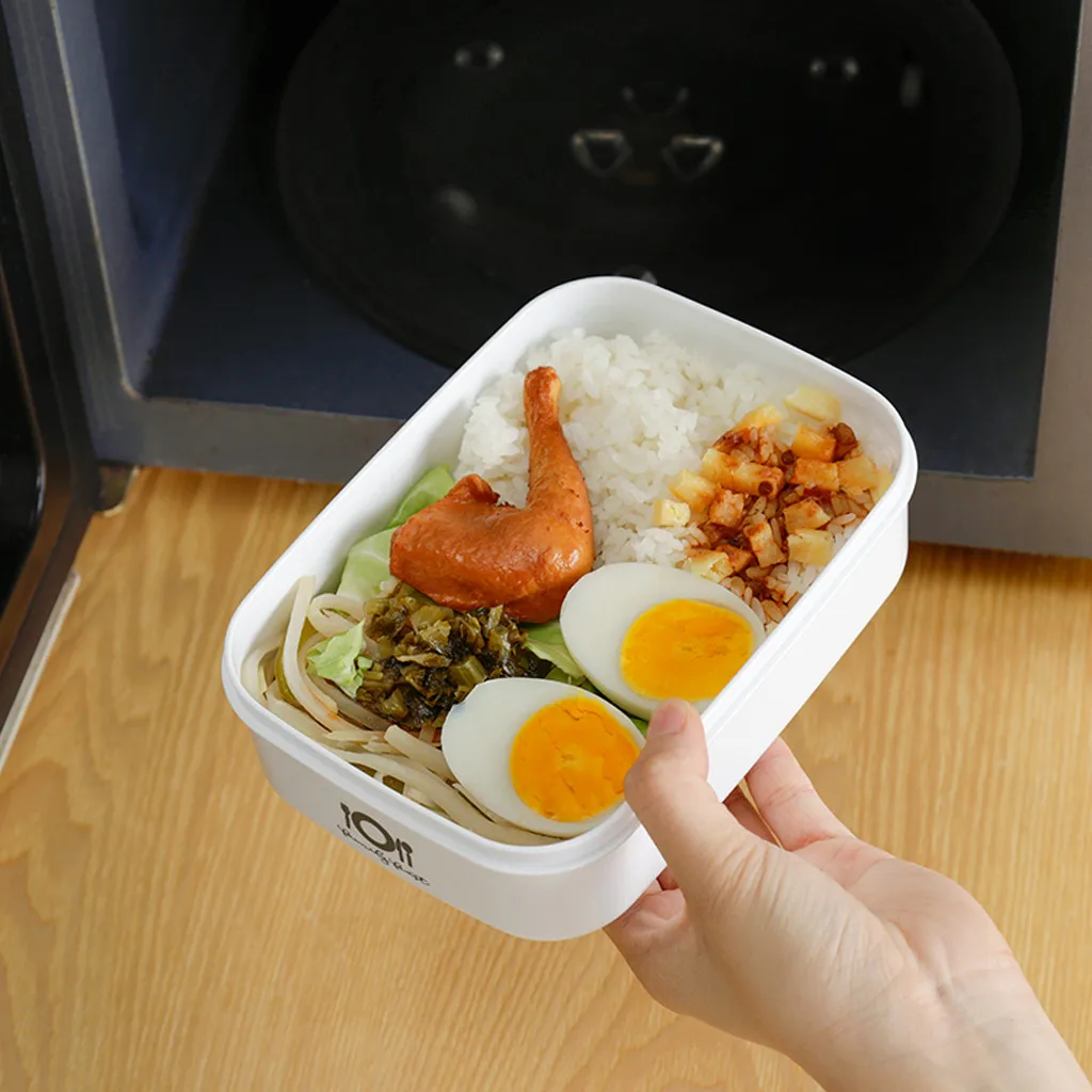 Здоровый Материал печь Bento Коробки для обедов Пикник Еда фрукты контейнер для хранения Коробка для Пижама для детей и взрослых, 700/900/1000/1400 мл