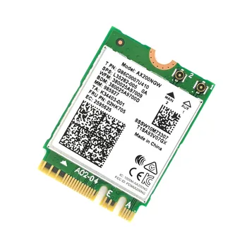 

Bluetooth 5.0 Detachable 2400Mbps Built In Dual Band High Speed Computer Wireless Home Network Card For Intel AX200 Better 9260