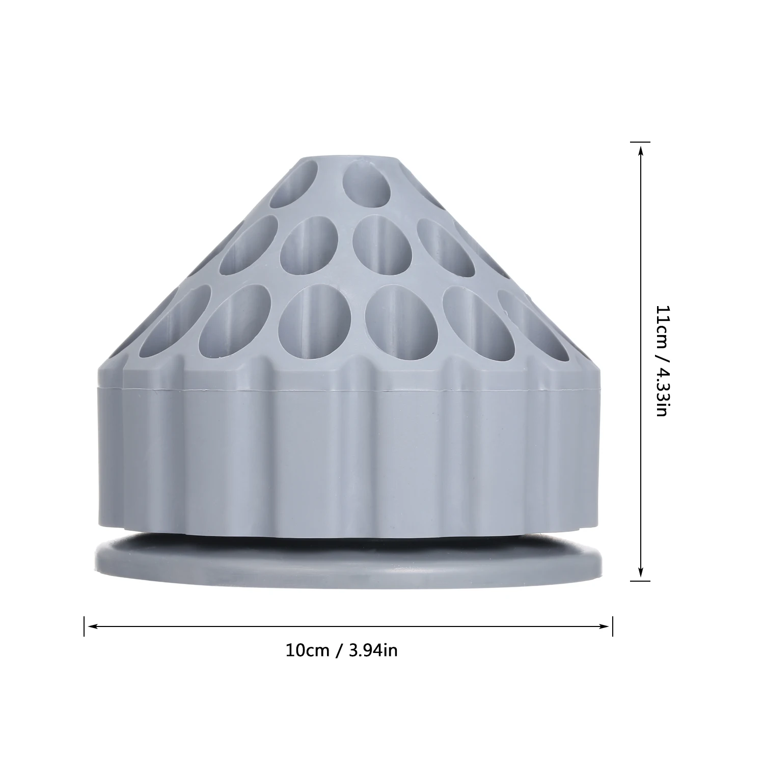 35 Holes 360 Degree Storage Box Grinding Head Rotary Engraving Tool Organizer Needle Tool Storage