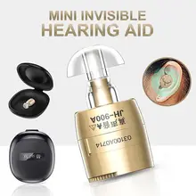 Hearing Aid Device Digital Invisible Sound Amplifiers MINI Adjustable Clear Ear hearing Wireless for Elderly Moderate