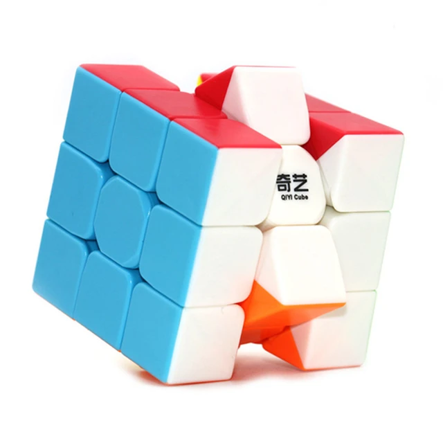 QiYi Warrior S 3x3 Magic Speed Cube Stickerless Professional Fidget Toys  Qiyi Warrior W Jelly Cubo Magico Puzzle - AliExpress