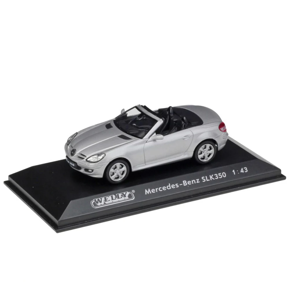 WELLY 1:43 Масштаб 330i/BenzML350/VWGolf/Porsche911/Alfa сплав игрушки модели автомобилей - Цвет: Benz SLK350