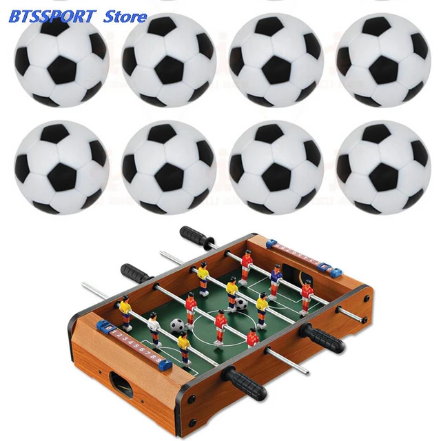 2 pçs mini futebol de mesa bola de futebol indoor jogos fussball futebol  36mm jogos de