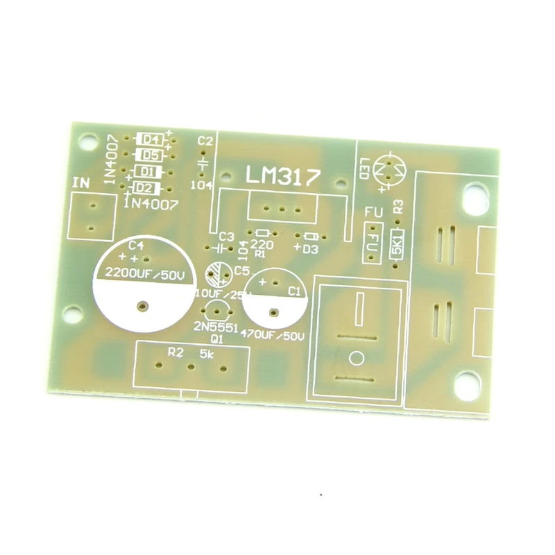 Горячая AC/DC Вход 5 V-35 V до 1,25 V-30 V Шаг вниз Питание модуль LM317 DIY Kit AXYF