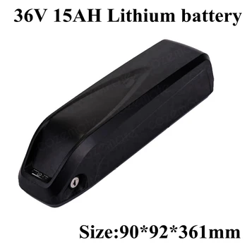 

36V 15Ah Rechargeable Down Tube Type Lithium Li Ion Battery with BMS for Ebike Electric Bike Bicycle Electric Scooter Motor