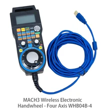USB беспроводной контроллер маховичка пульт дистанционного управления для токарного станка с ЧПУ гравировальный фрезерный станок MPG подвесной маховик ЧПУ ручной импульсный Generato
