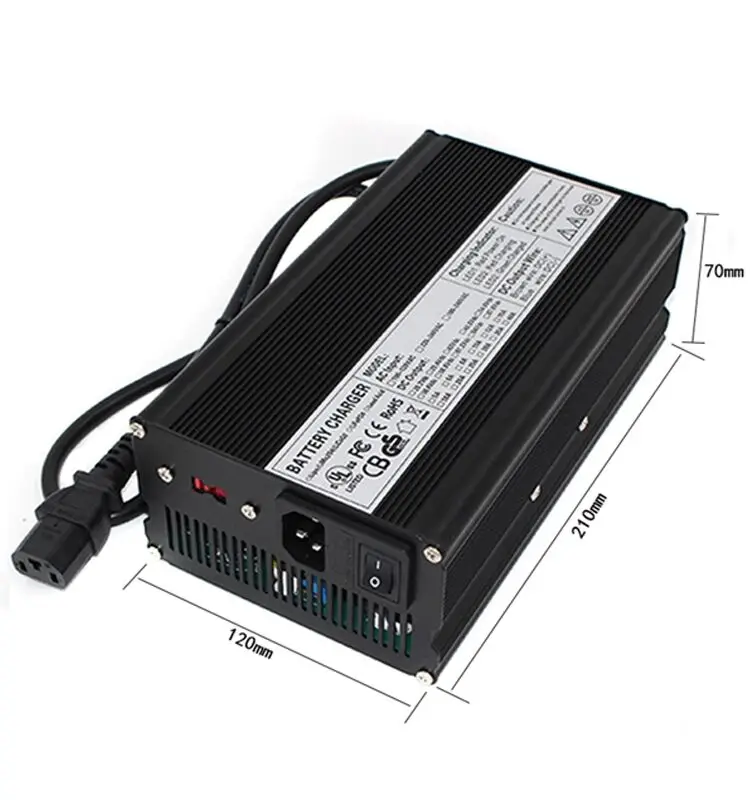 36,5 V 10A зарядное устройство для 10S 32V LiFePO4 Аккумуляторный скутер обслуживание бесплатно LiFePO4 батарея зарядное устройство настроено 600W серии