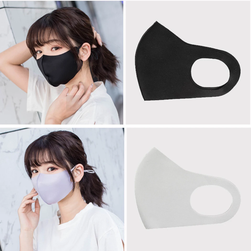 5 шт. охлаждающая маска для рта маска от пыли УФ Защита дышащая унисекс маска для рта и лица маска для лица крышка