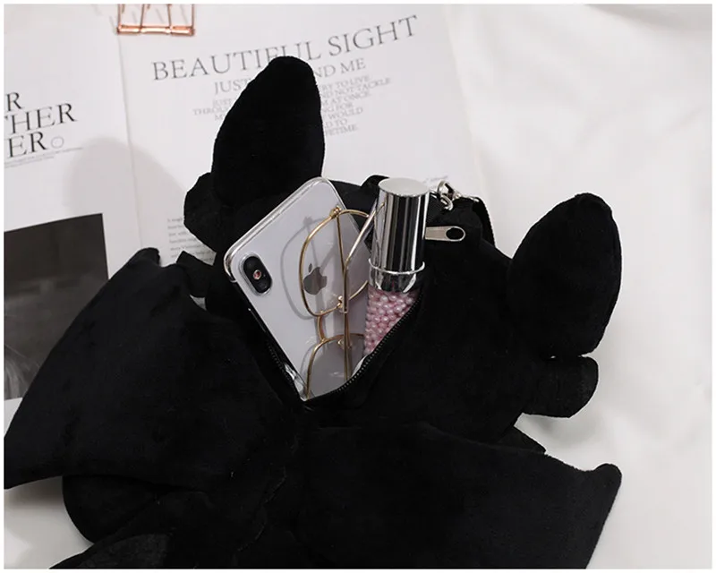 How To Train Your Dragon Night Fury Toothless Plush Backpack Movie Cartoon Crossbody Bag Coin Purse Key Phone Bag Shoulder Bags  (6)