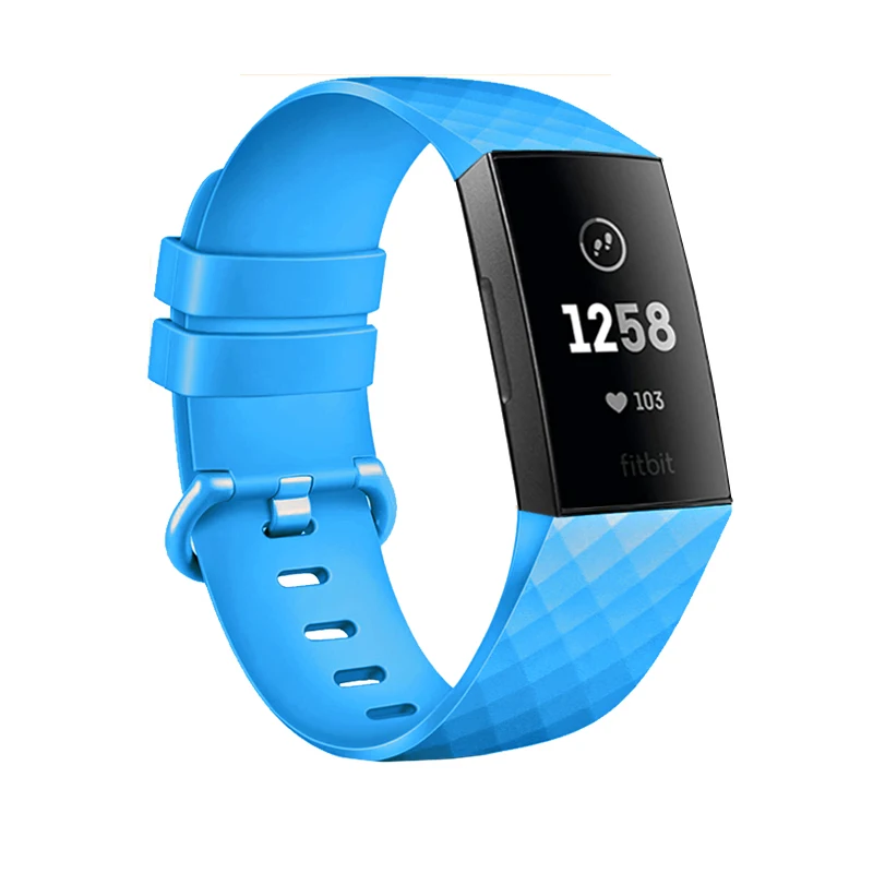 Strap For Fitbit Charge 3 SE Band Replacement Accessories Silicone Wristband Watchband Bracelet For Fitbit Charge 3 4 Small Larg