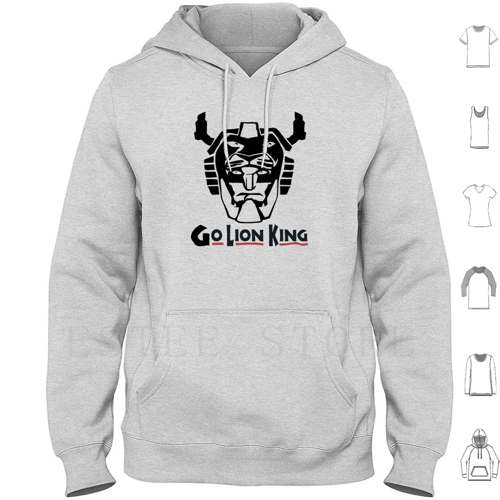 Go Lion King Felpe Con Cappuccio Lionking Voltron Go Lion Lion King On Broadway