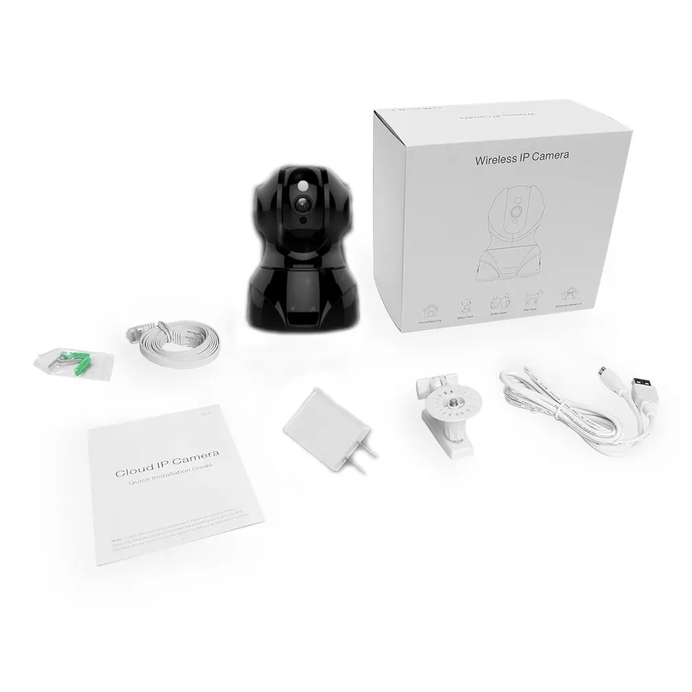 

2.4GHz Wireless WiFi IP Camera 1080P HD Baby Monitor Motion Detection Two Way Audio Night Vision Camera Home Security Monitor