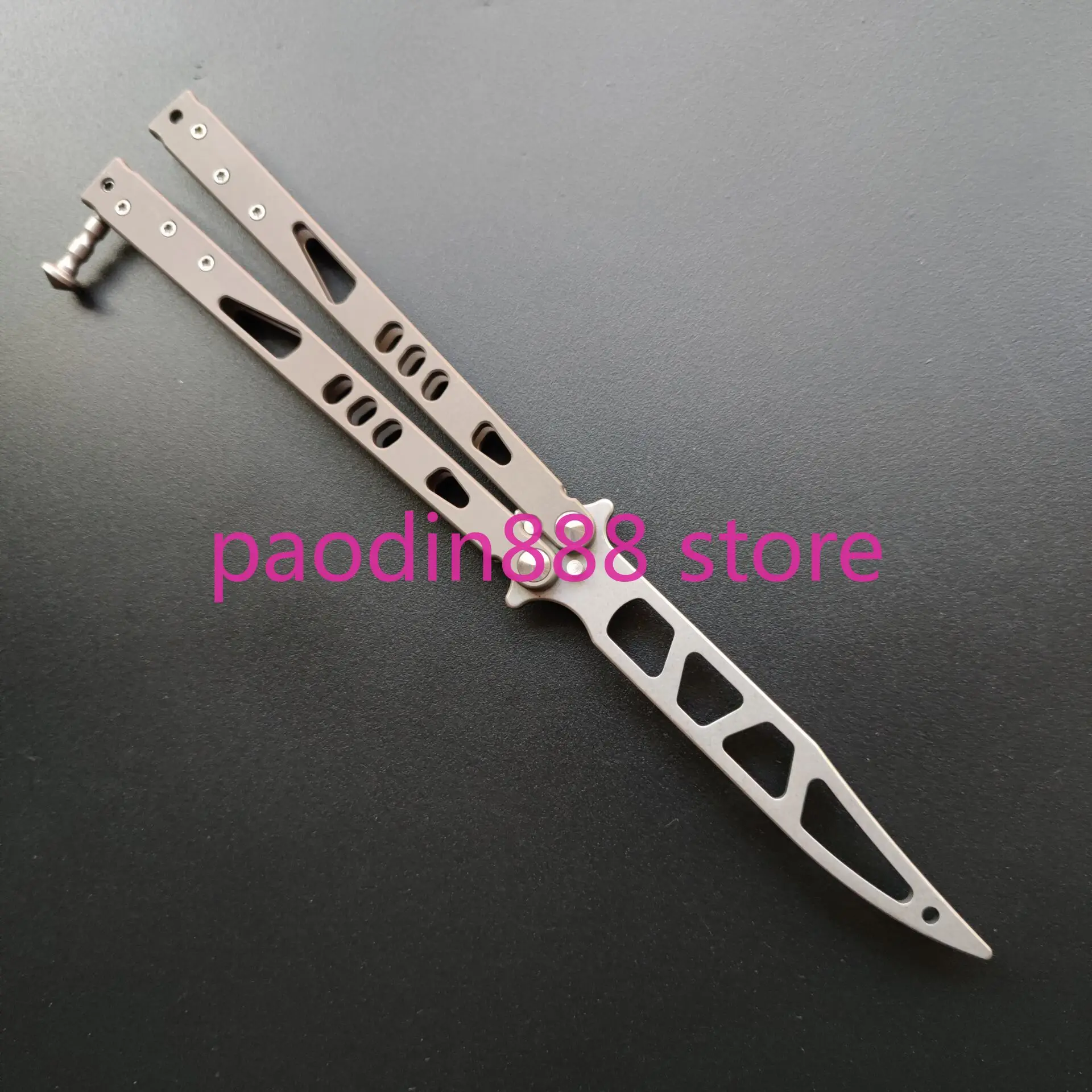Новое поступление лезвие Baliplus Tach 2 Butterfly нож для тренера Vg10 Stonewash с титановой