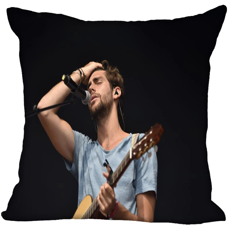 Испания поп певец Alvaro Soler наволочка атласная ткань квадратная наволочка для подушки Подушка на молнии чехлы для дома офиса свадьбы декоративные - Цвет: 14