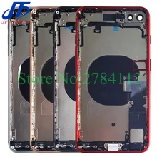 

10Pcs Full Housing for IPhone 8 Plus X XR XS Back Middle Frame Chassis Battery Door Rear Cover & Flex Cable Small Parts Assembly