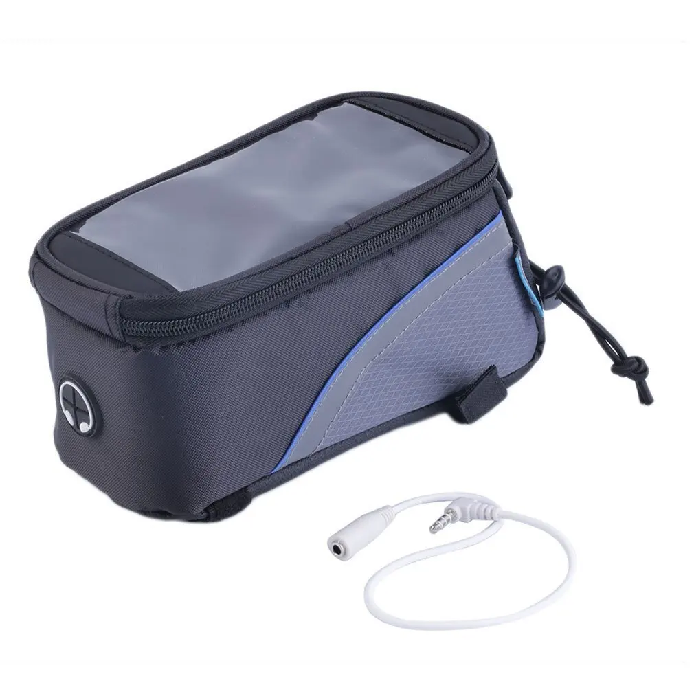 

ROSWHEEL 5.7"Cycling Bike Bicycle bags panniers Frame Front Tube Bag For Cell Phone MTB Bike Touch Screen Bag wholesale